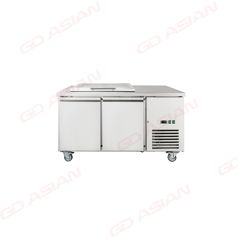 2500mm GN Pan Compatibility Preparation Tables for Efficiency