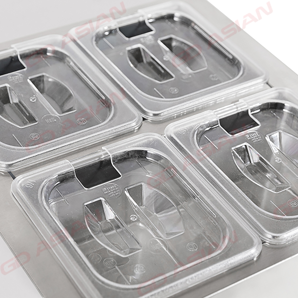 Refrigerated Topping Unit RTR Holds 8 X 1/6 Pans (Included)