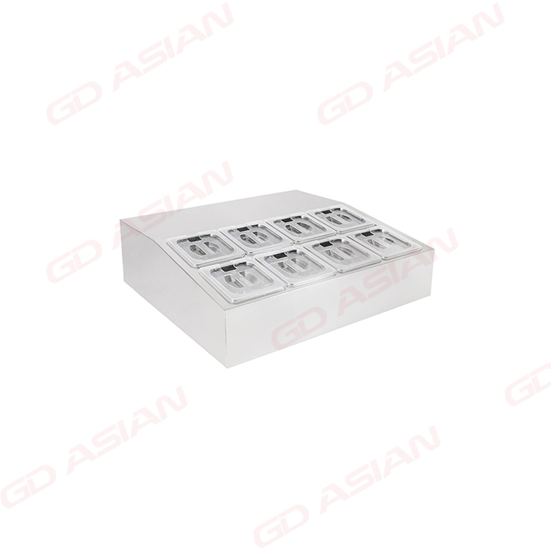 Commercial Refrigerated Topping Unit for American Style Pans