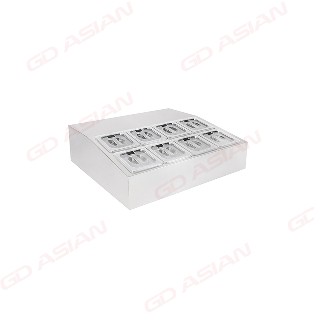 Commercial Refrigerated Topping Unit for American Style Pans