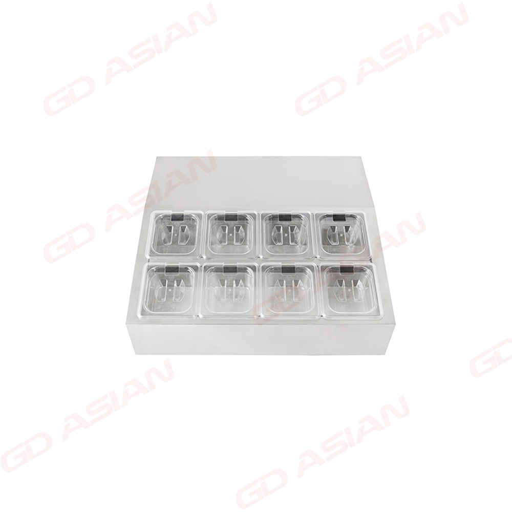 Commercial Refrigerated Topping Unit for American Style Pans