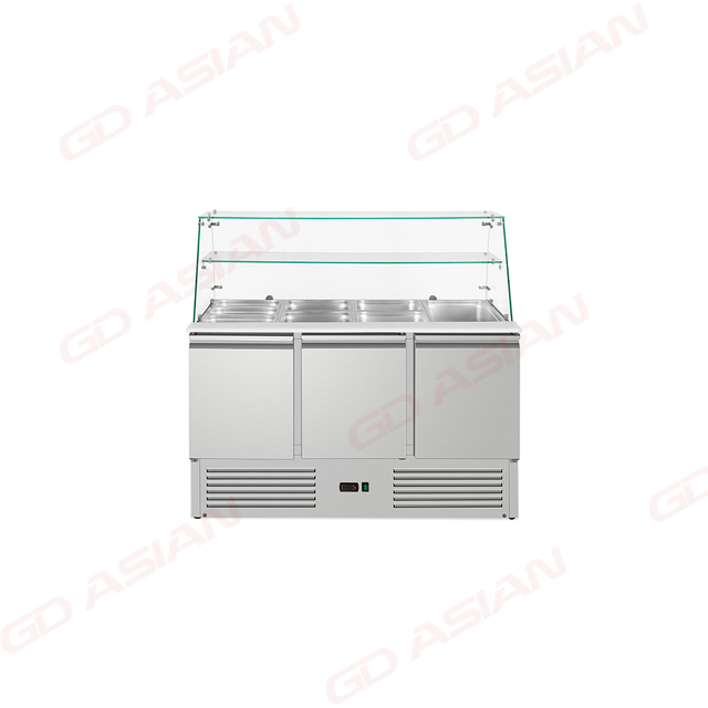 SALADETTE S-900CG - Professional Grade Saladette with R290 Eco Option & Easy-Clean Design