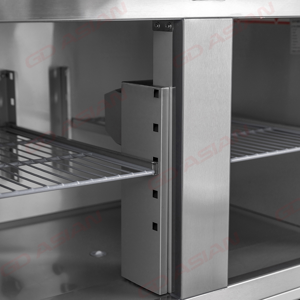 Commercial Refrigerator Stainless Steel salad Prep Table