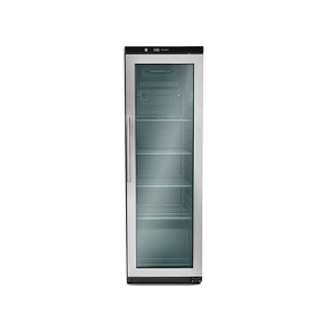 Commercial Glass Door Refrigerator Freezer Interior White Painted Steel
