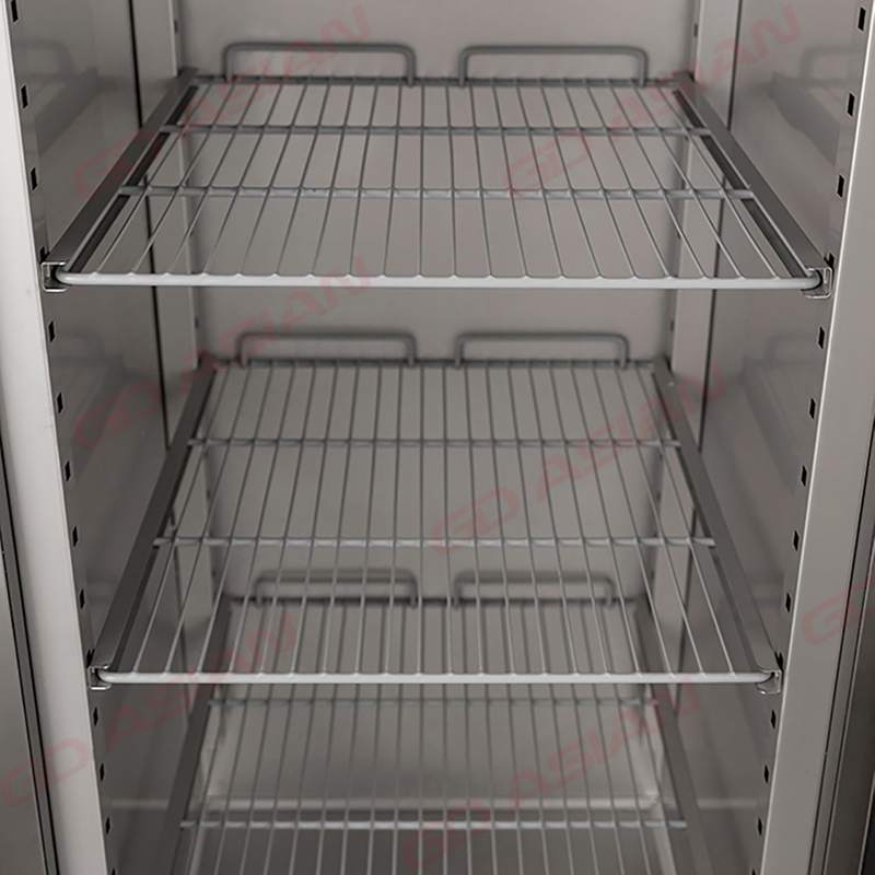 European Style Stainless Steel Commercial Upright Chiller