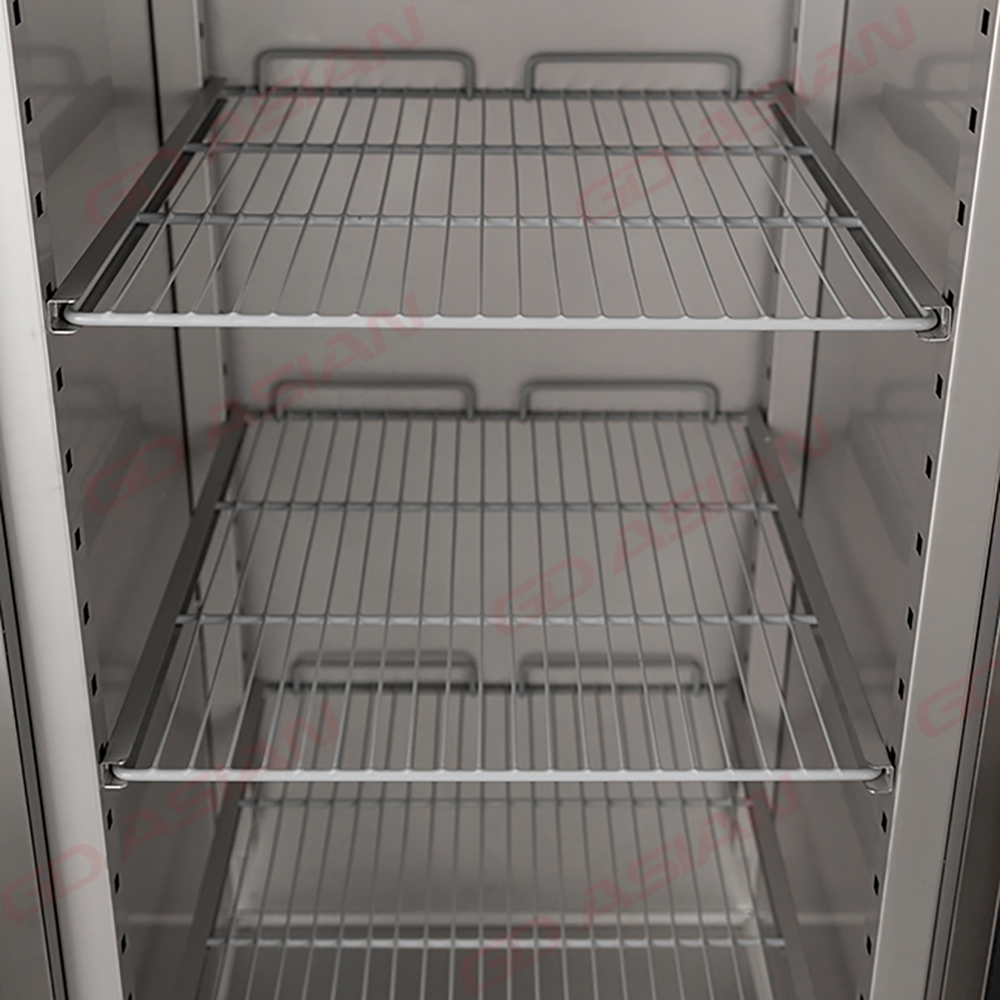 European Style Stainless Steel Commercial Upright Chiller