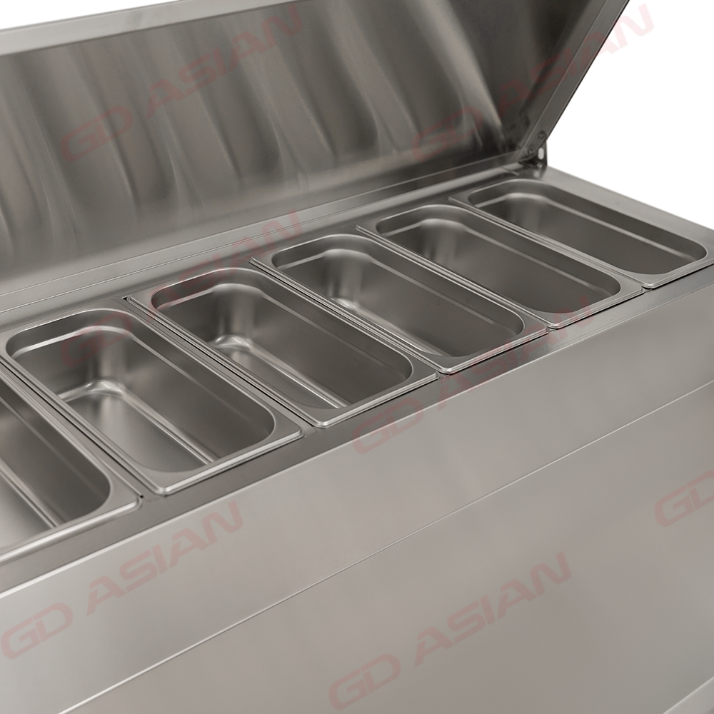 Wholesale 282L Commercial Refrigerator Sandwich Counters SHH2000700