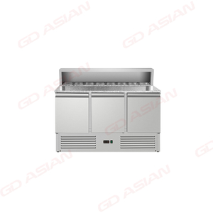 CE Commercial Stainless Steel Saladette Counter