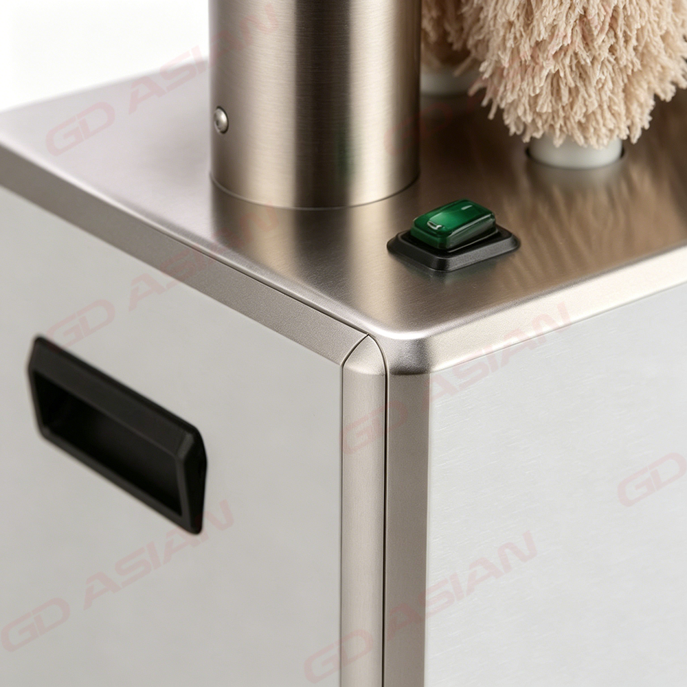 Commercial High-Speed Glass Polisher Machine