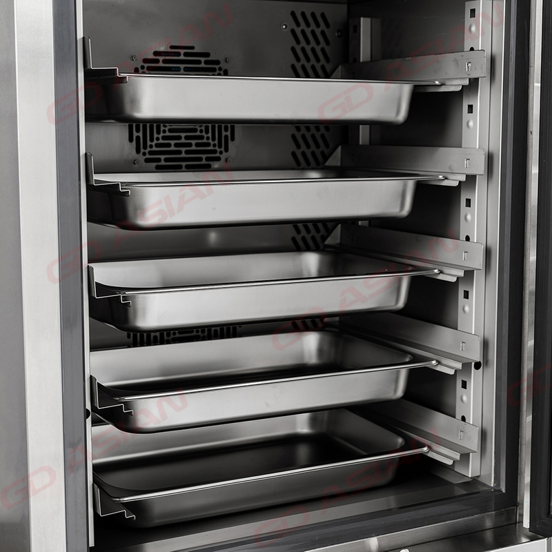 CE Certification 10GN trays Blast Chiller with fan-cooling