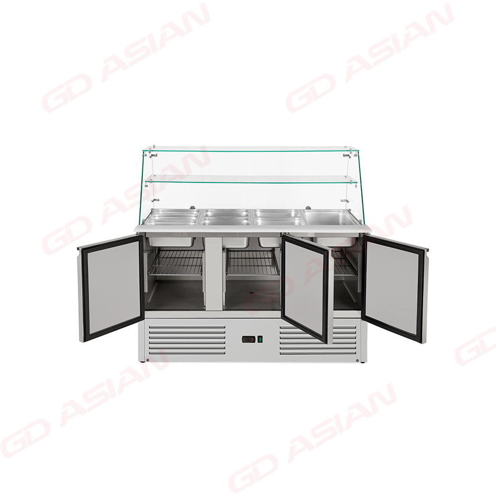 SALADETTE S-900CG - Professional Grade Saladette with R290 Eco Option & Easy-Clean Design
