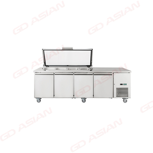 2500mm GN Pan Compatibility Preparation Tables for Efficiency