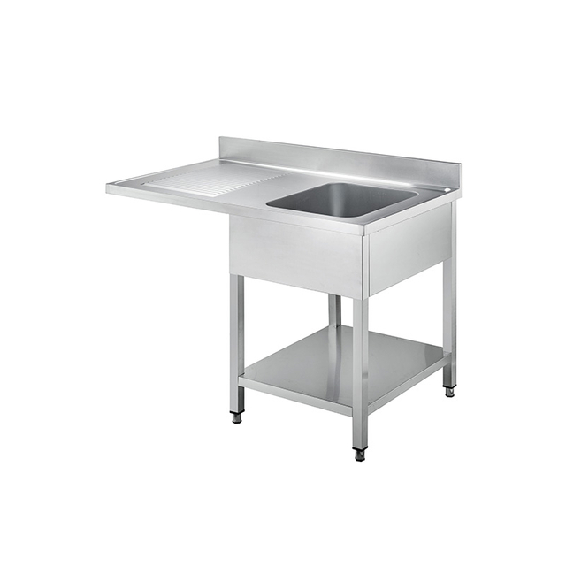 Dishwasher Sink with Single Basin 1 Storage Surface