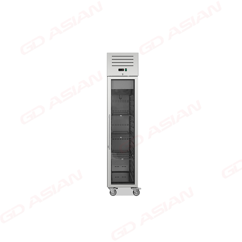 Single Door Slim Type Upright Cabinet for Kitchen Use