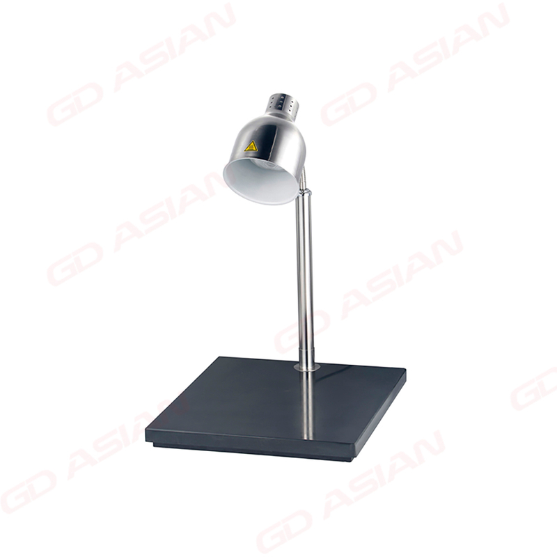 Single Double Head Commercial Food Warming Lamp Stainless Steel Buffet Lamp
