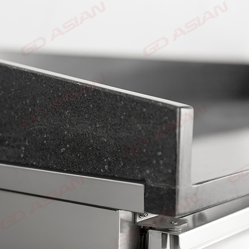 Commercial Pizza Prep Table Refrigerated Black Granite Top Series