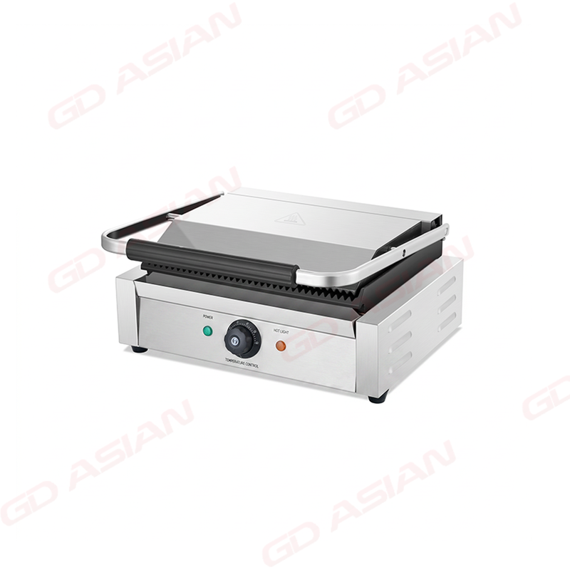 Commercial Kitchen Electric Cast Iron Contact Grill