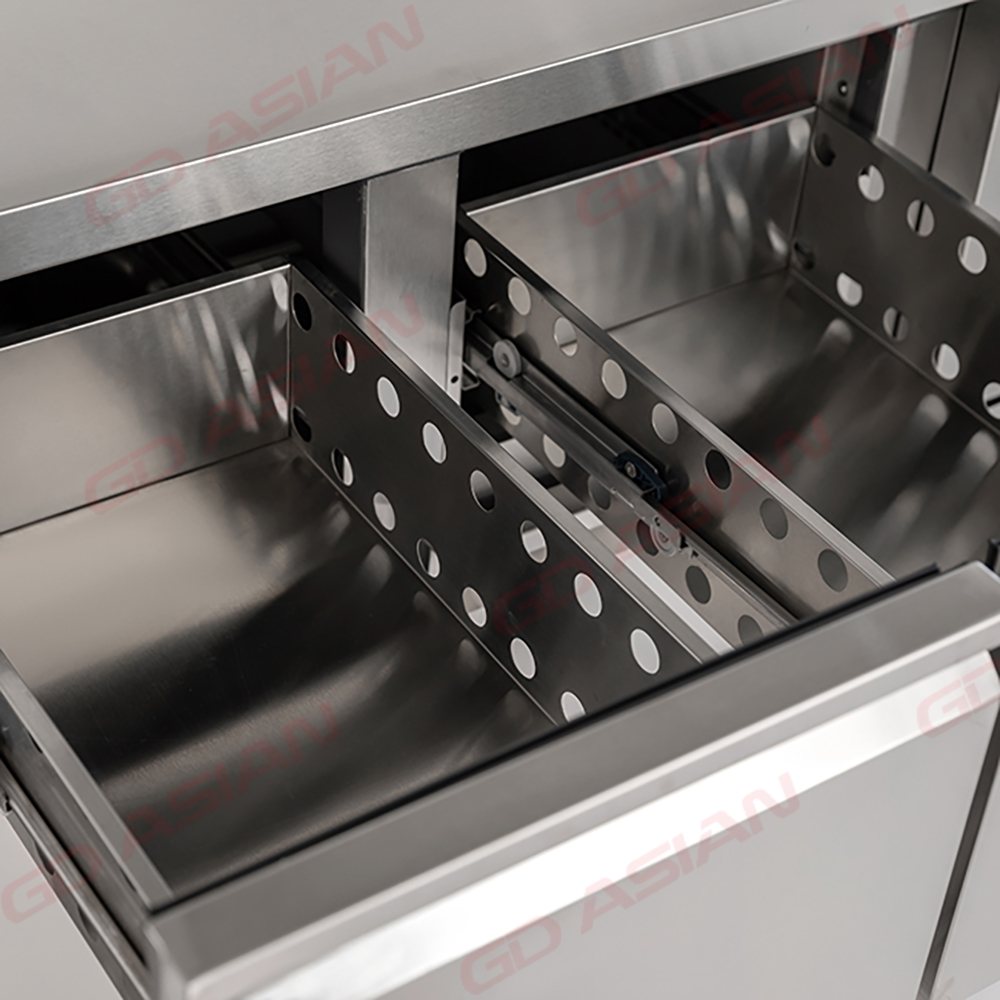 GNH3100TN European Type GN Counter Chiller for Commercial Kitchen