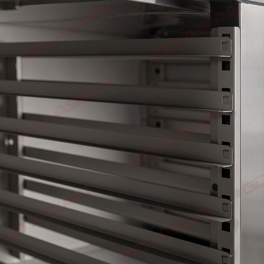 European Type Ventilated Pizza Counter with VRX on the top
