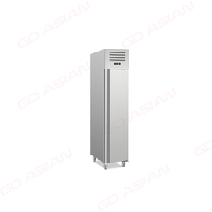 Single Door Slim Type Upright Cabinet for Kitchen Use