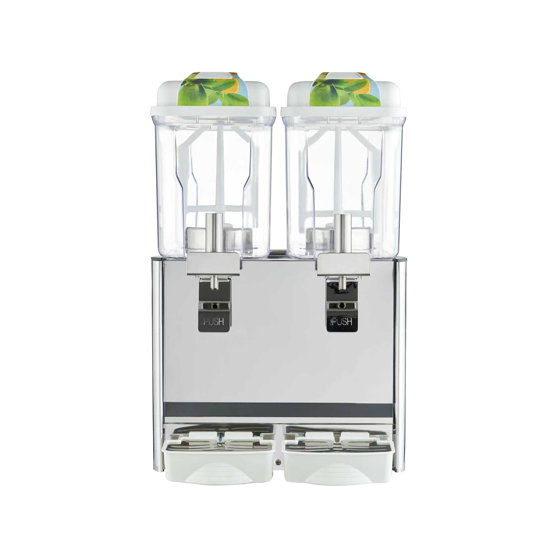Commercial drink dispenser setup in a retail kiosk
