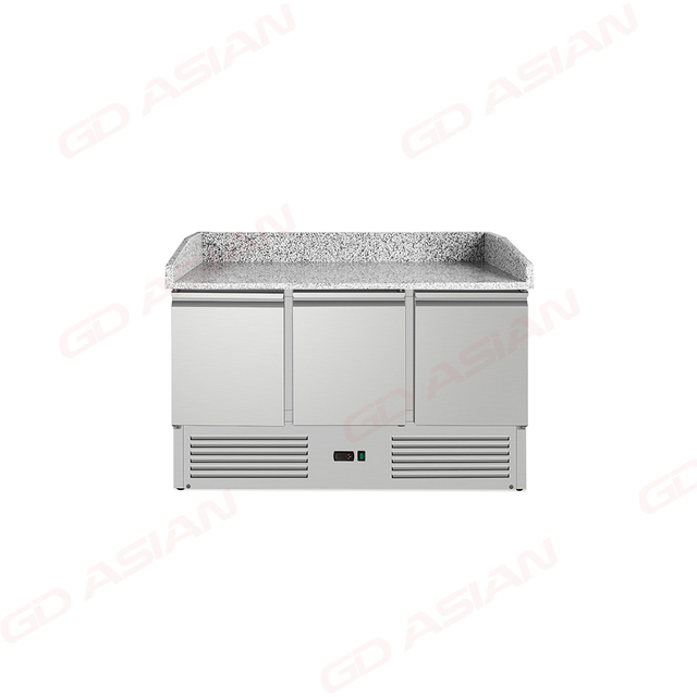 Premium Stainless Steel Prep Table for Pizza And Salad