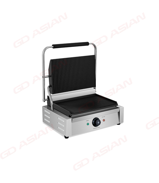 Commercial Kitchen Electric Cast Iron Contact Grill