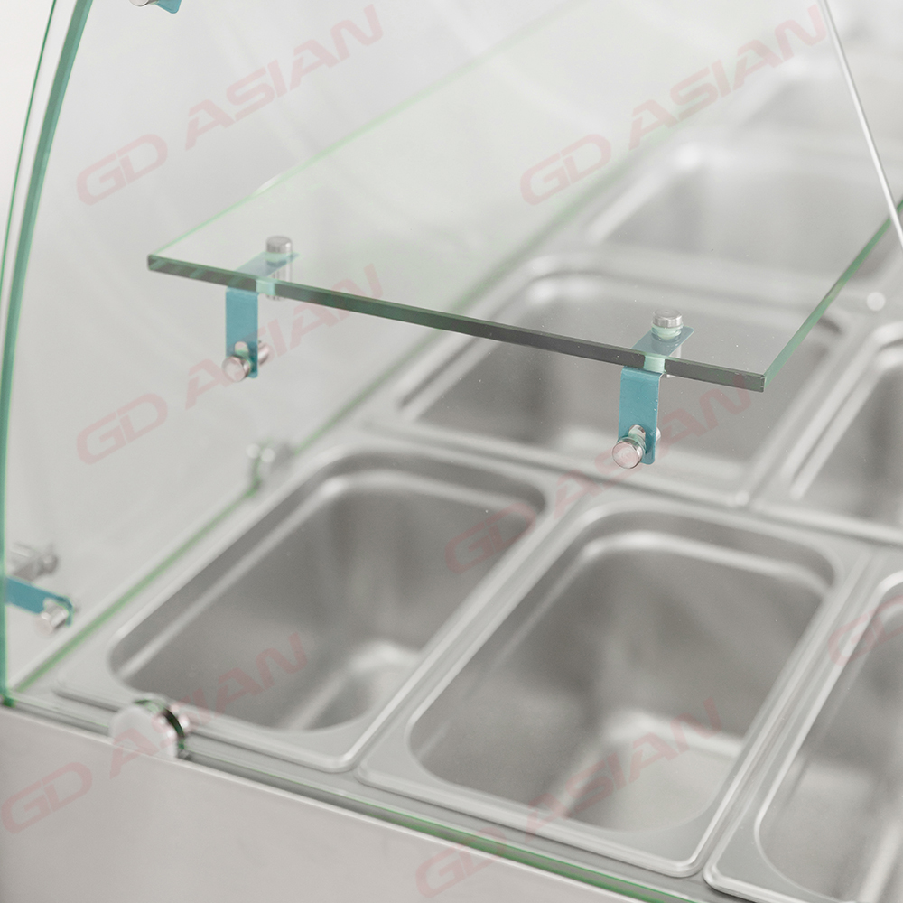 SALADETTE S-900CG - Professional Grade Saladette with R290 Eco Option & Easy-Clean Design