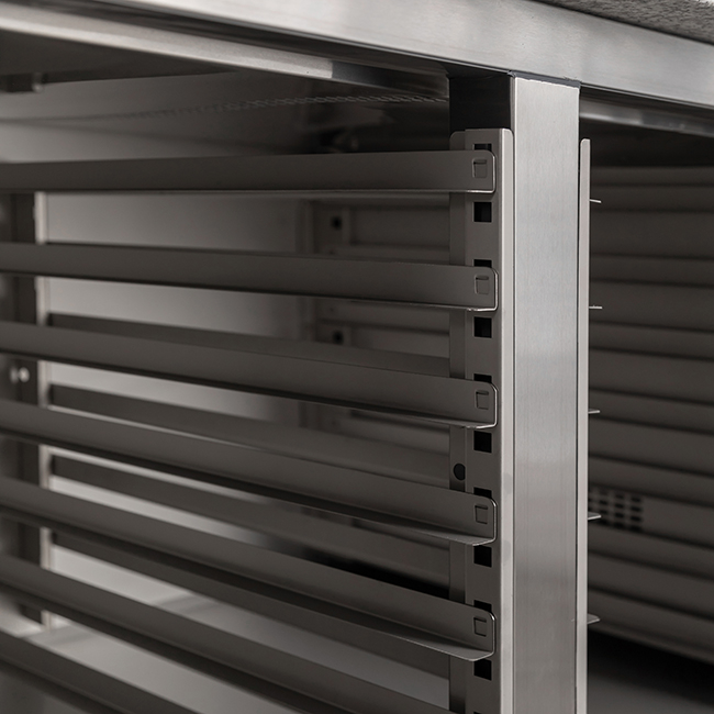 Hot Sale Refrigerated Pizza Prep Table with Top Display