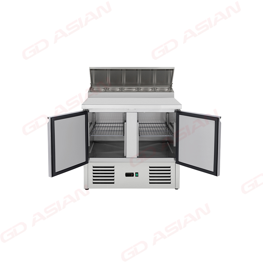  Stainless Steel PS-200 Refrigerated Saladette Counter-247L Capacity