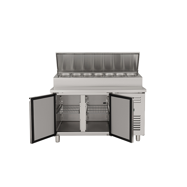 Commercial Refrigerated Sandwich Counters SH-2000/700 Stainless Steel Work Table